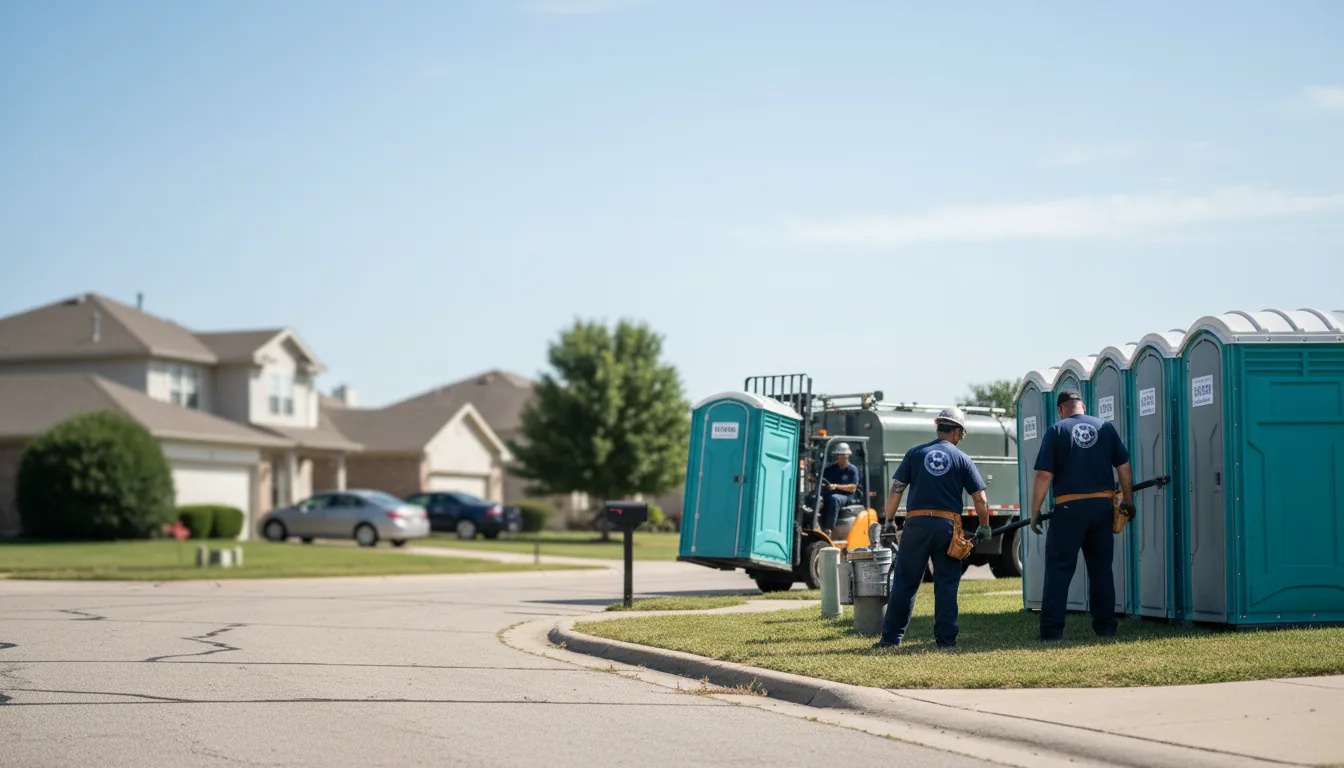 Porta Potty Rental in Barnsdall, OK near me